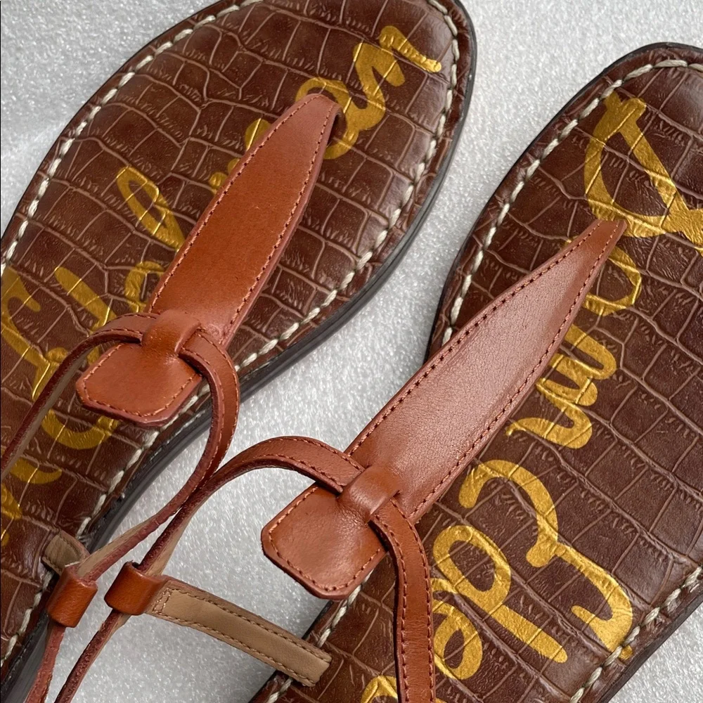 Sam Edelman Gigi Sandal - KONA BROWN size 7.5 M - Picture 13 of 14